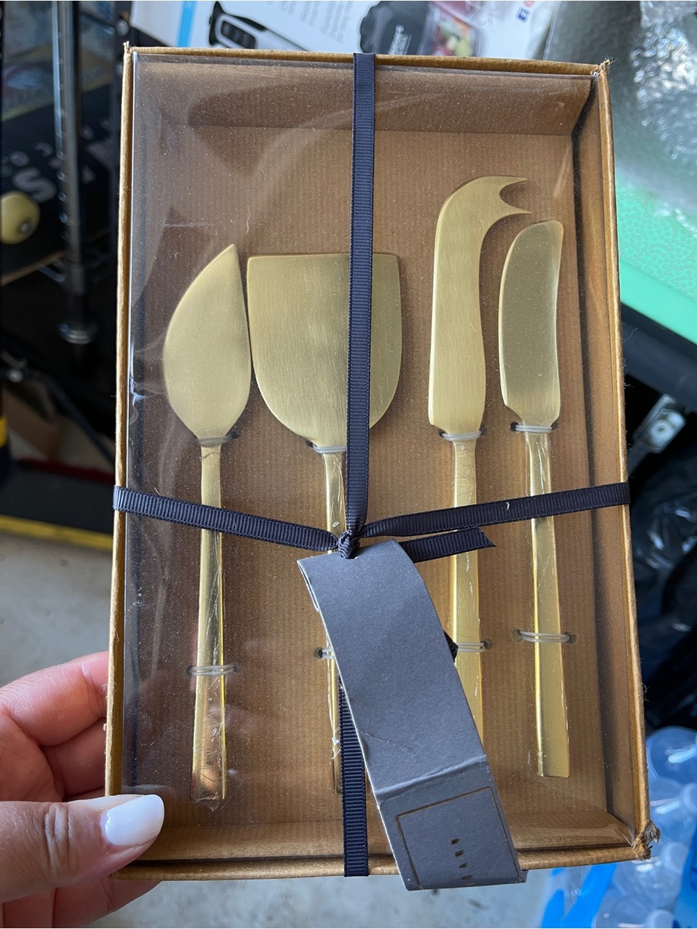 Pottery Barn cheese servers